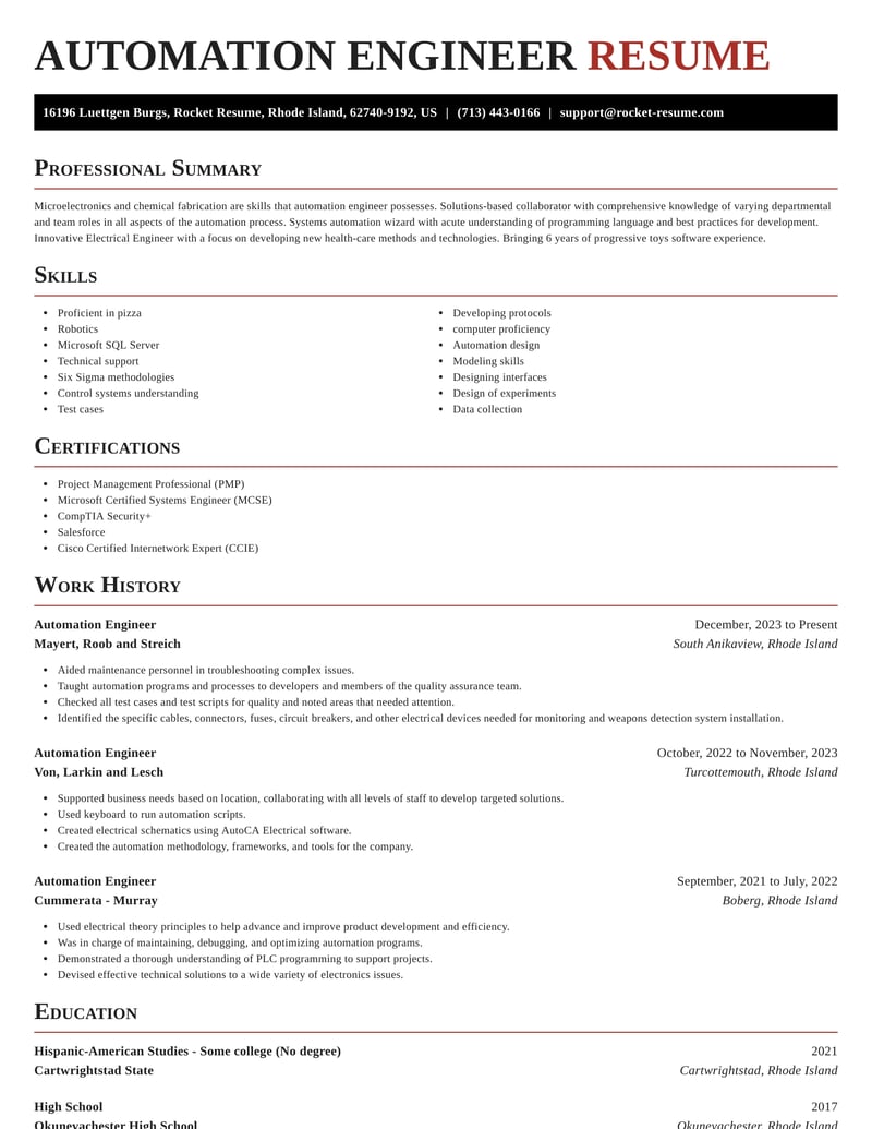 automation tester with neoload sample resume