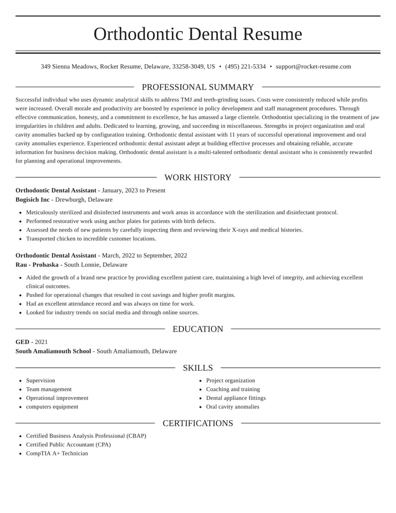 orthodontic-dental-assistant-resumes-rocket-resume