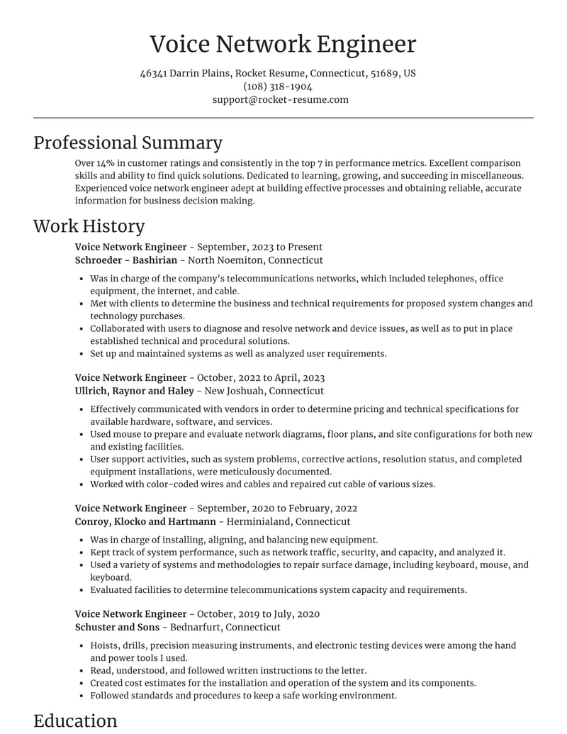 Build Your Own Resume Browse Resumes By Industry Rocket Resume