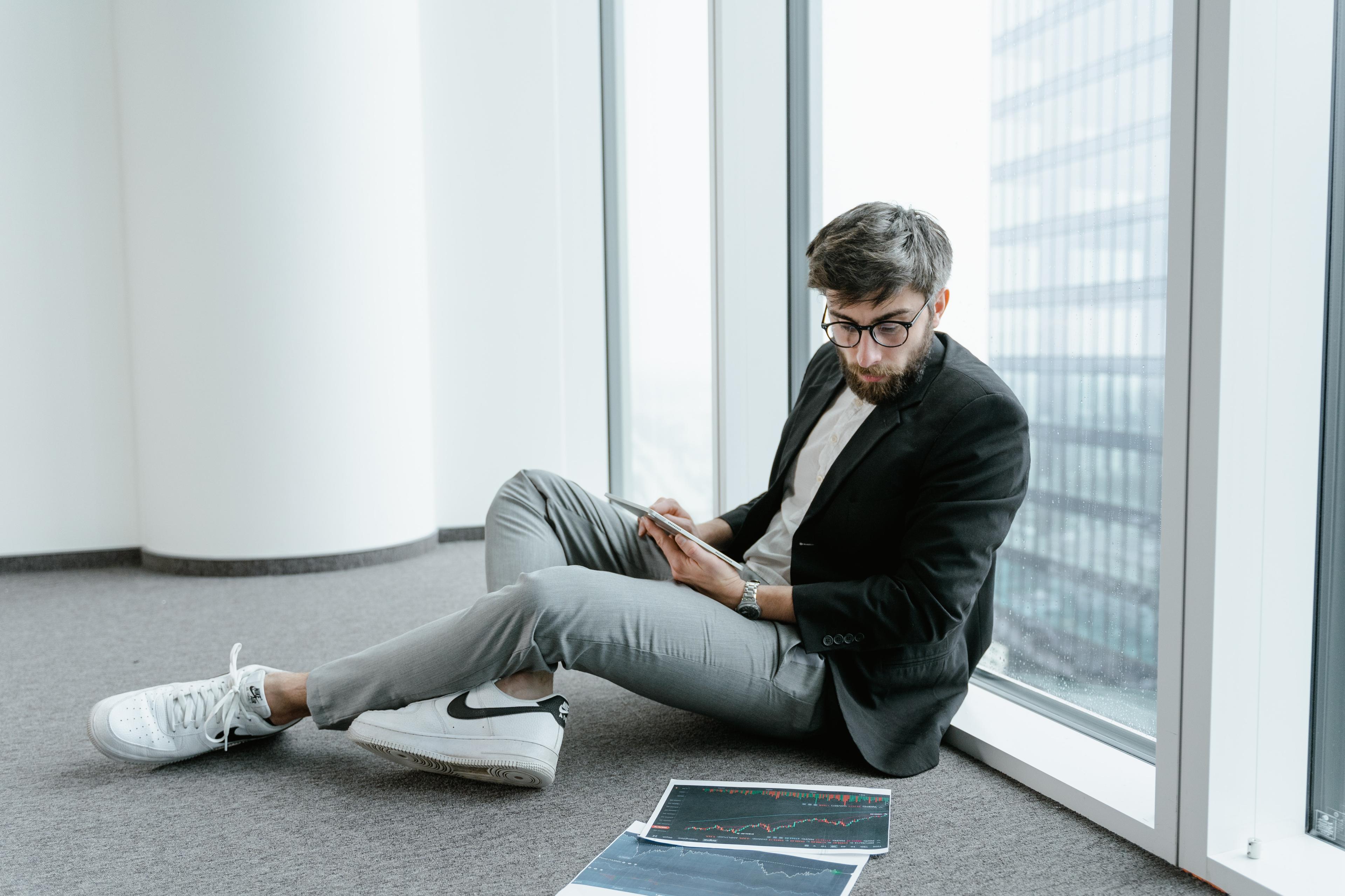 data analyst working