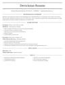 Derrickman resume template