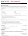 Mortgage Underwriter resume template